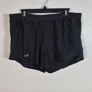 Under Armour Black Heatgear Loose Fit Shorts XL